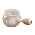 thumbnail image 4 of Tetera de cerámica para té, con mango envuelto en cuerda, infusor de té para senderismo, casa de té, regalo para amantes del té, hotel doméstico, perfecl Tetera, 4 of 8