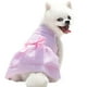 thumbnail image 1 of Apuakthei Vestido de perro para fiesta de cumpleaños, vestido para mascotas, mini vestido sin mangas para perro, 1 of 6