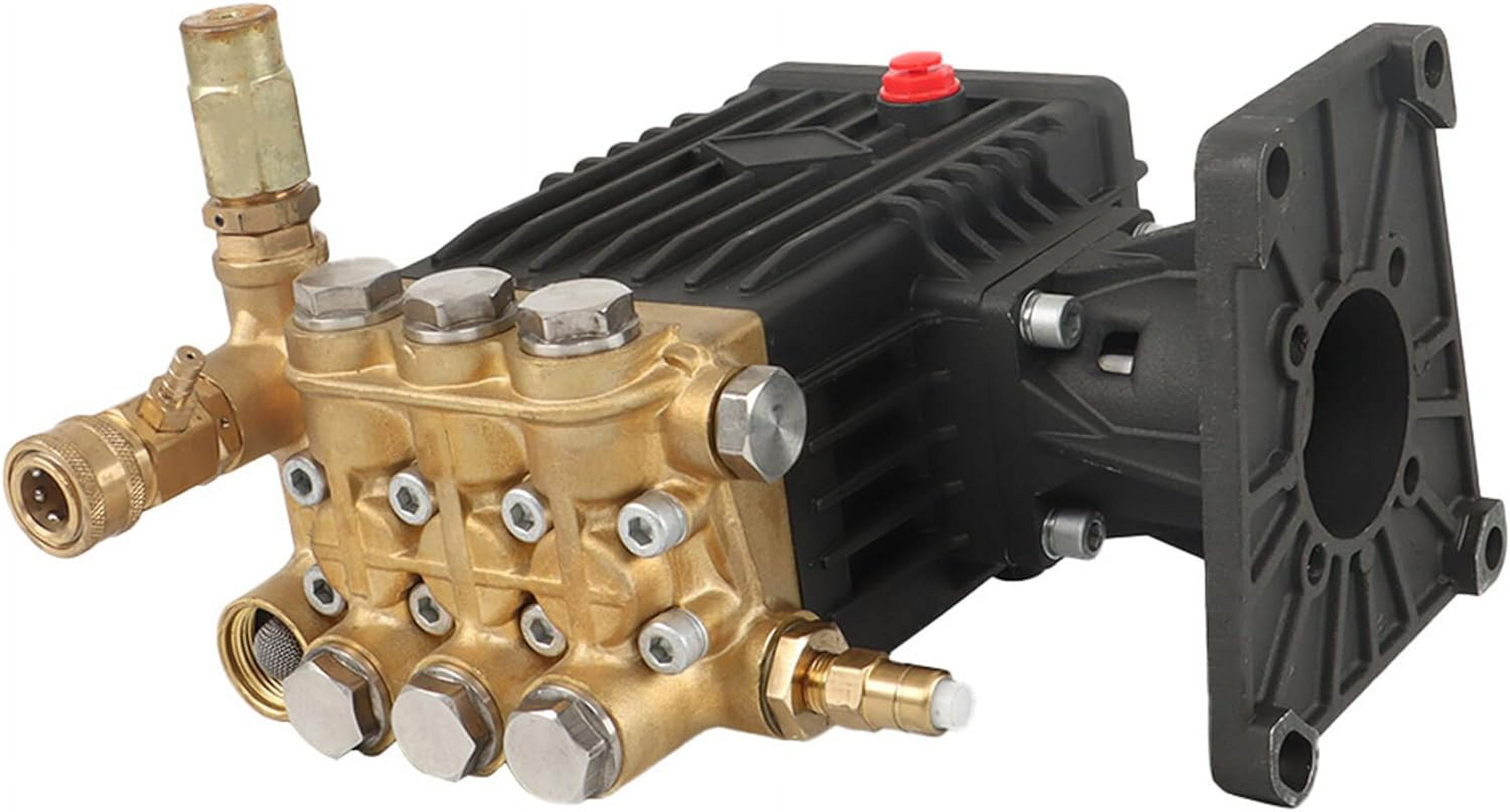 SHZAITOR 4 GPM 4400 PSI Washer Pump 1 Inch Shaft for Cleaning Indoor and Outdoor Walls, Roads, etc