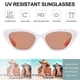 thumbnail image 4 of Las gafas de sol de gama alta francesas del nicho forman las gafas de sol del ojo de gato, hechas de PC, 4 of 5