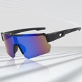 thumbnail image 3 of Gafas de sol para bicicleta Gafas de sol versátiles a prueba de viento (película azul con marco negro), 3 of 5