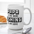 thumbnail image 6 of CafePress - Papa Is The Name Fishing - 15 oz Ceramic Large White Novelty Mug, 6 of 6
