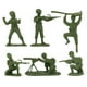 thumbnail image 4 of Set de juego Army Men BMC WW2 D-Day Tank Battle con 36 piezas, 4 of 9