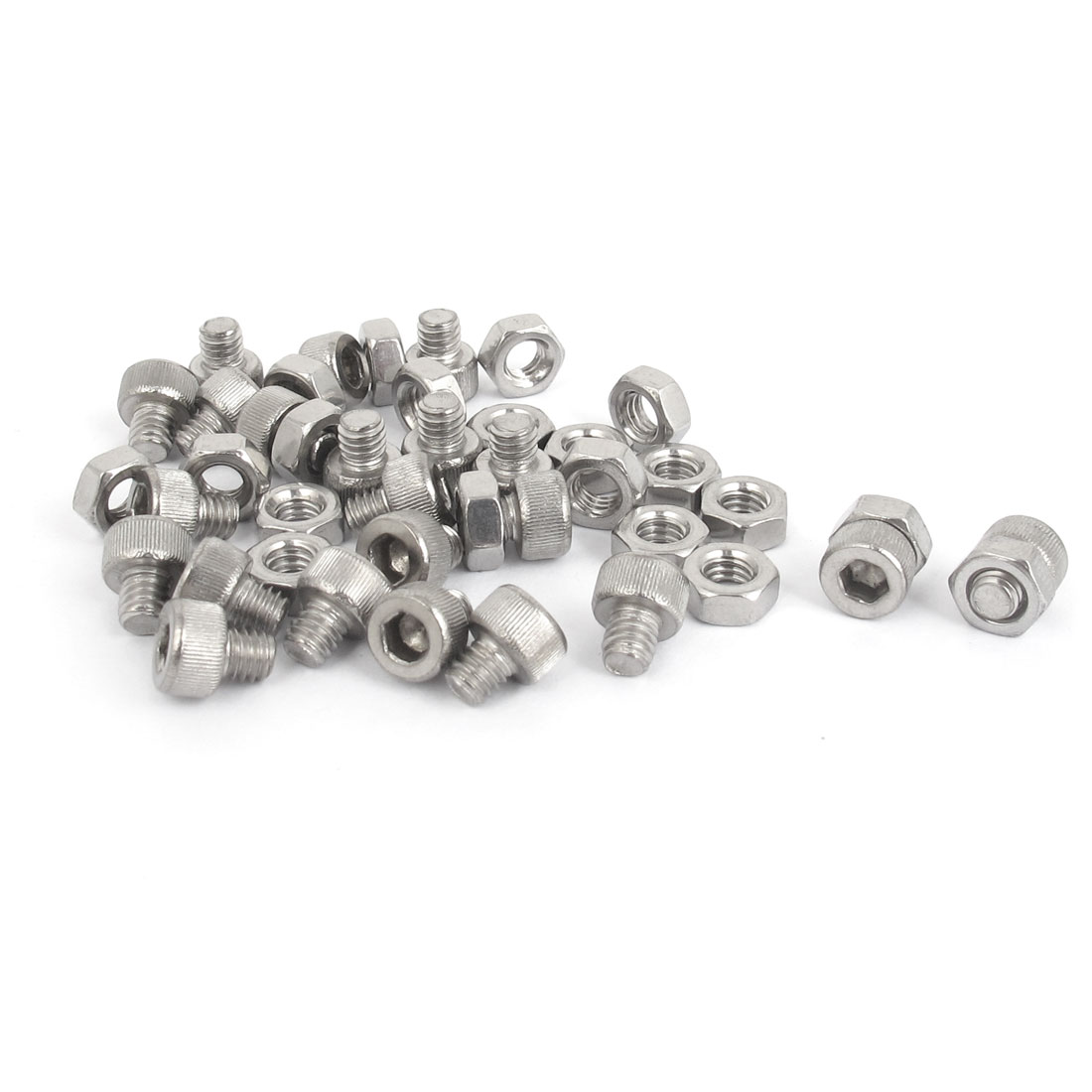 20X 32mm Dia Two Holes Arch 304 stainless steel Pipe Strap Fastener