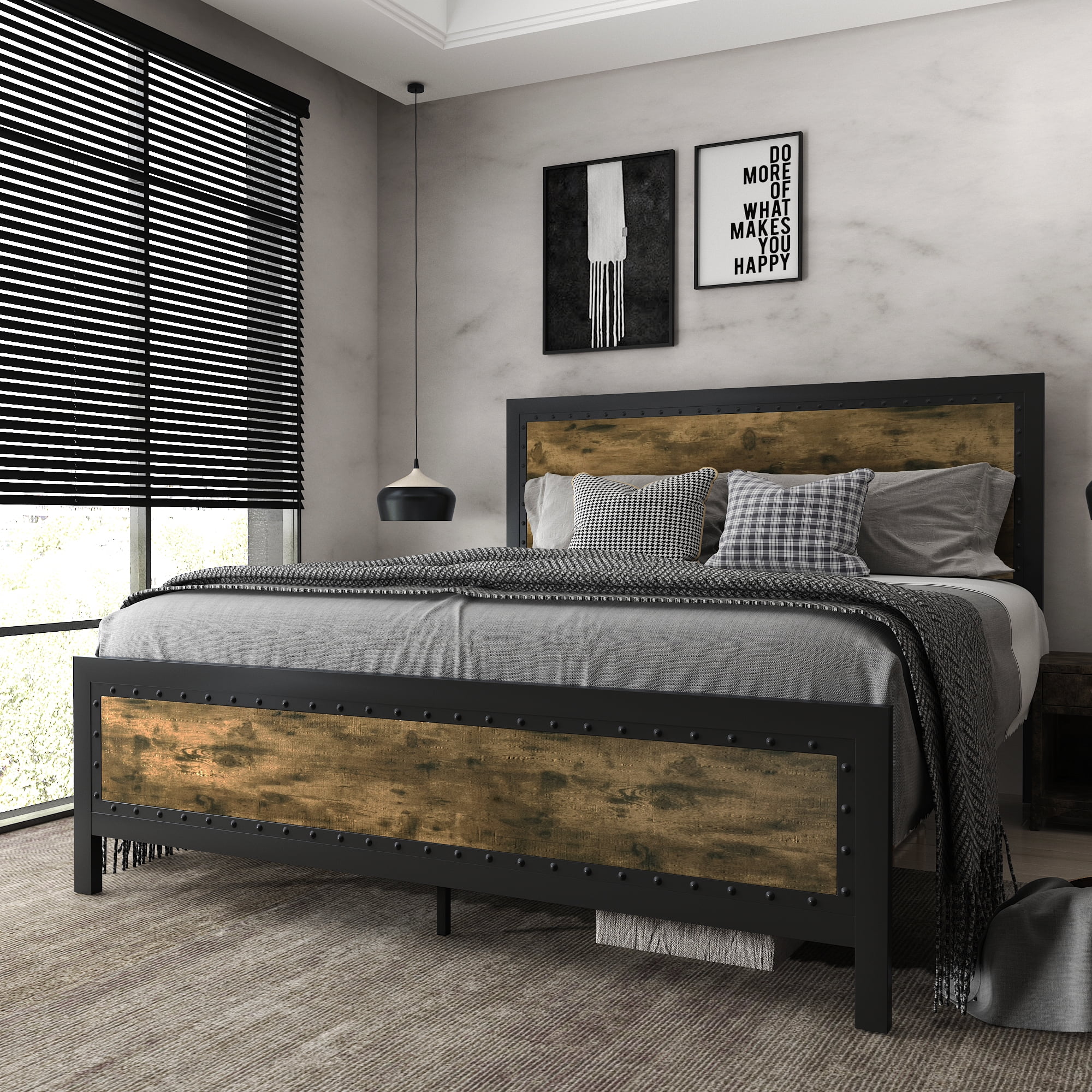 cheap queen size bed frame