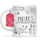 thumbnail image 1 of Taza de café Gossby Mom Affirmations, 11 oz, cerámica blanca, 1 of 9