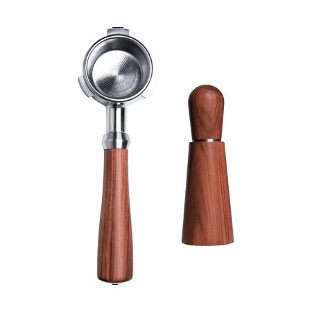

54mm Bottomless Portafilter Paired with Wdt Tool - Enhance Espresso Brewing Replacement Filter Basket Coffee Accessories