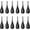 no chip black - clip on - tear, variant on 12Pcs Tungsten Drop Shot Weights Sinkers for Bass Fishing, Tungsten Dropshot Fishing Weights
