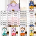thumbnail image 2 of Toddler Girls Summer Outfits 6M 12M 18M 24M 3T 4T 5T 6T Summer Outfits Sleeveless Cartoon Print Tank Tops & Shorts Sets Summer Sets for Girls, 2 of 4