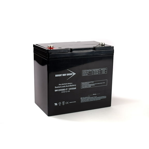 Replacement For Mighty Max ML55-12 IT Battery By SigmasTek