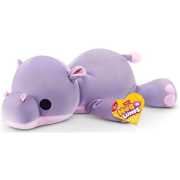 Hug-A-Lumps Hippo Harley Weighted Plush