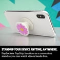 thumbnail image 2 of PopSockets Grip with Swappable Top for Cell Phones, PopGrip Pink Daisy, 2 of 7