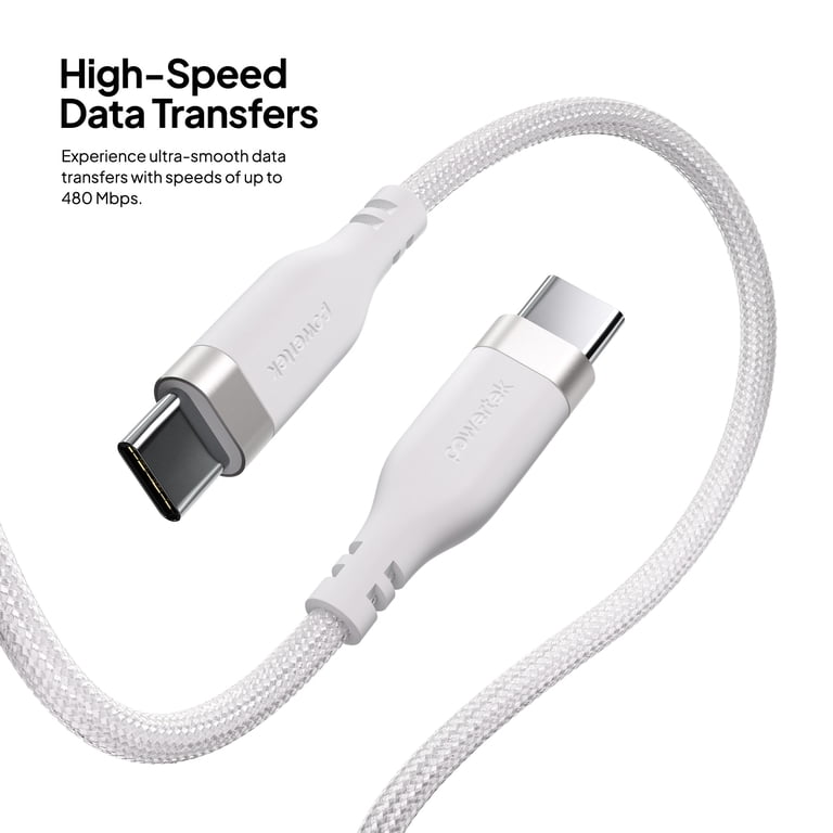 Liquipel Powertek USB-C to USB-C Fast Charger Cable 6ft photo 6