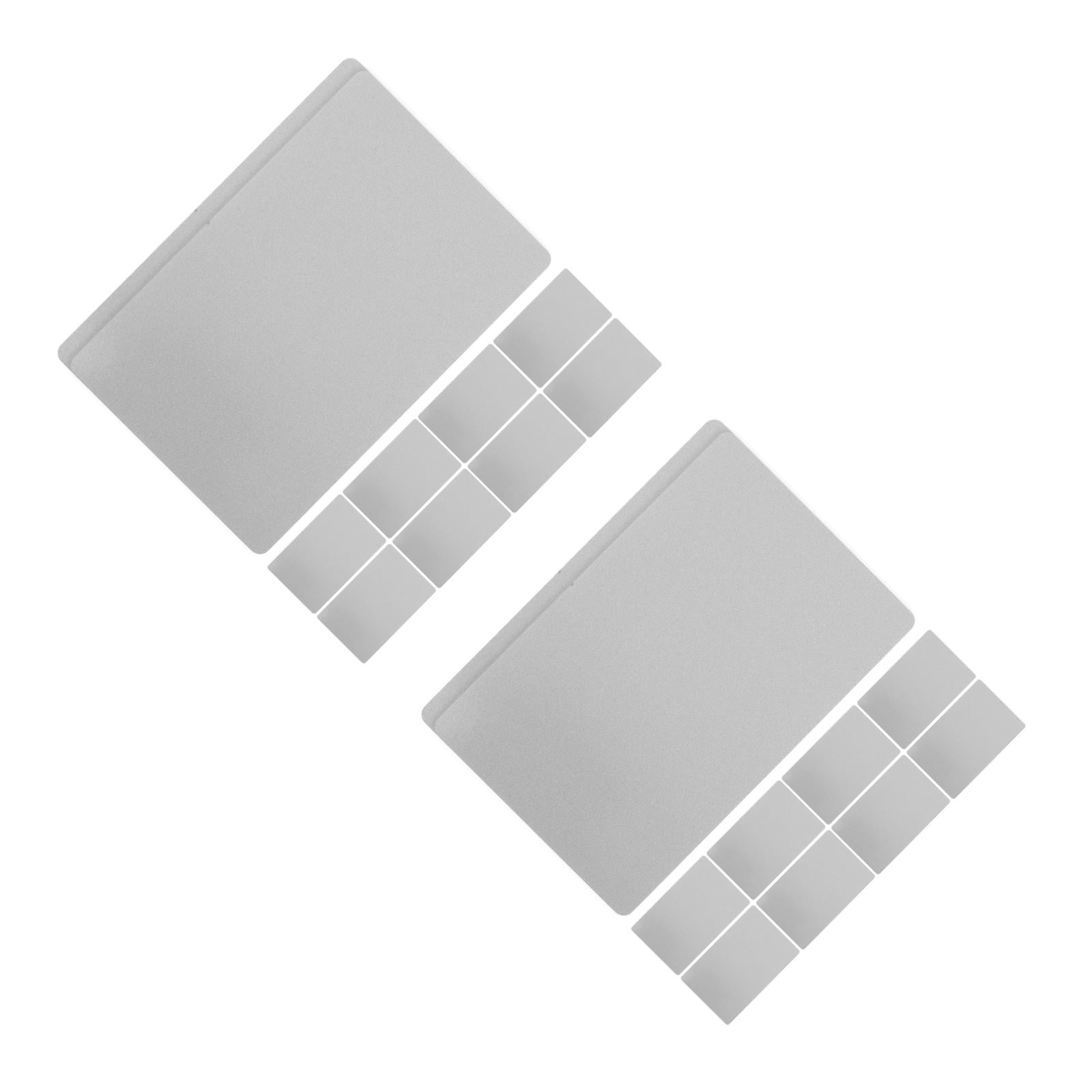 ADDHAT  20 pcs Engraving Business Cards Sublimation Metal Blank Cards Products