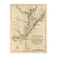 thumbnail image 6 of 1781 Cape Fear River Region Map - Vintage Map of Wilmington and Brunswick County North Carolina - New Hanover NC Vintage Map Wall Art - American Revolution Map, 6 of 8