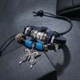 thumbnail image 4 of Pulsera de Cuerda de Cáñamo ANGGREK Vintage Ajustable con Colgante de Aleación, 4 of 7