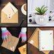 thumbnail image 5 of Self-Adhesive Paper Decorative Stickers for Party Decorative Presents Sealing Wing 90x90mm Stickers: 25mm 9pcs/sheet, 5 of 9