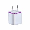 thumbnail image 1 of HEVIRGO Portable Dual USB Ports Quick Charging Wall Charger Mobile Phone Power Adapter, 1 of 10