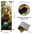 thumbnail image 4 of Easter Yoga Mat Towel with Storage Bag, 72.8"x26.8", Suitable for Yoga, Pilates, Fitness, Gym Towels, Yoga Towel, Yoga Towels, 4 of 6