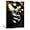 Black Woman Face Painting Prints, variant on ZHONGYUTONG African American Canvas Wall Art Black Gold Woman Face Painting Prints Abstract Portrait Pictures for Black Girl Room Bedroom Decor (12.00" x 18.00")
