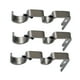 thumbnail image 1 of Juego de 3 piezas Sunnimix cortina poste barra soporte de pared gris, 1 of 7