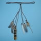 thumbnail image 3 of Diadema Boho , de plumas,Diadema bohemia,Disfraz de ,Accesorio el , Hippie,bohemio,,Borla Larga,cuerda o,Hecho a mano, 2 piezas Hugo Diadema Boho Pavo Real, 3 of 9