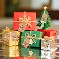 thumbnail image 4 of Christmas Gift Tags Set - Vintage Kraft Paper Xmas Decor for Parties, 4 of 7