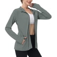 thumbnail image 5 of KALAKALA Sun Shirt Women with Hood Full Zip UPF 50+ Protection Fishing Hoodie Lightweight Long Sleeve Sunscreen Hiking Jackets, 5 of 6
