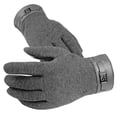 thumbnail image 4 of Touchscreen Gloves for Men and Women, Thermal Fleece Lined Windproof Anti-Slip Winter Gloves, Thin Lightweight Running Driving Fishing Gloves for All Season Outdoor Activities-Gray, 4 of 4