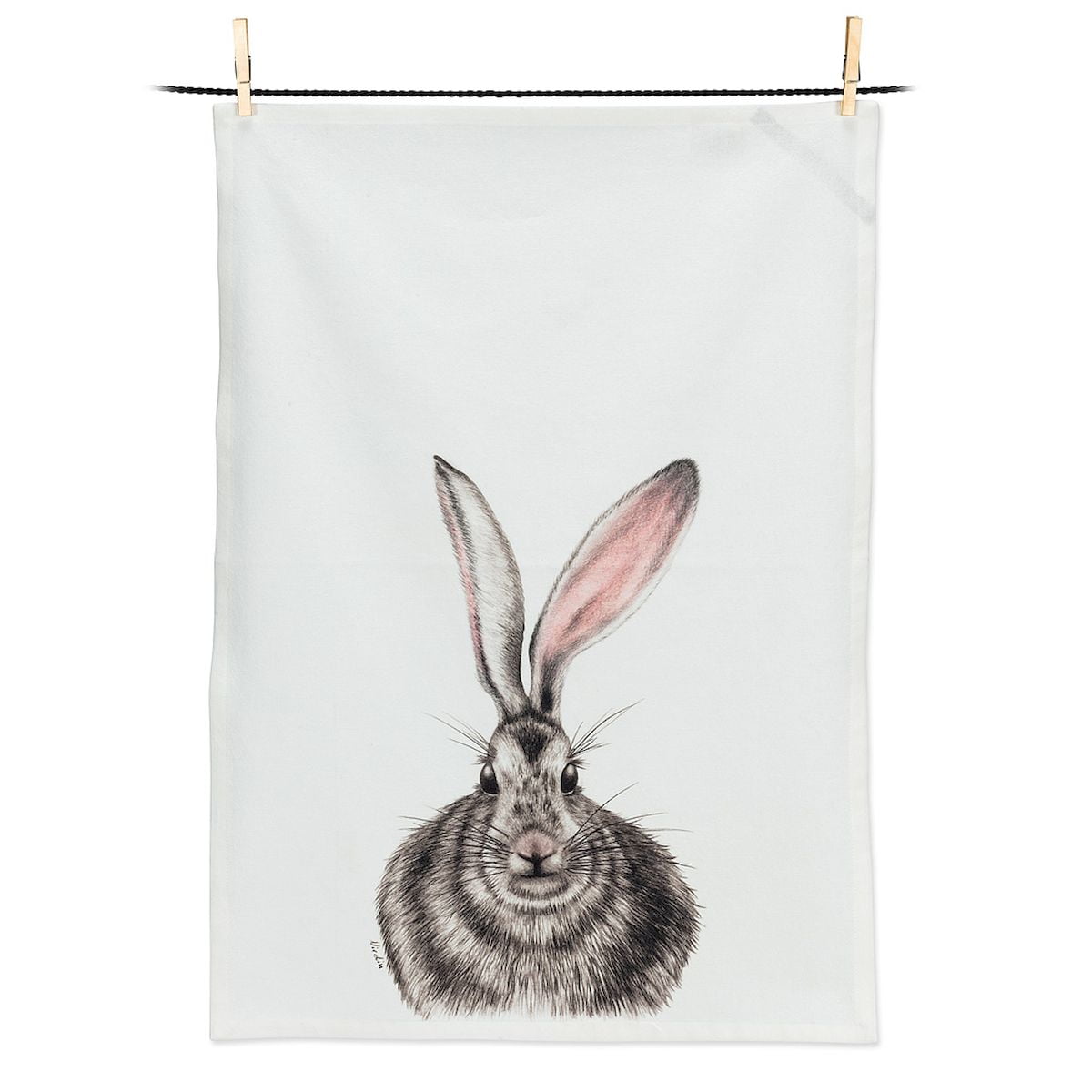 Set of 6 Henrietta Rabbit Tea Towel - Walmart.com