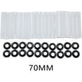 thumbnail image 3 of HUGFEGWE Charnière de Porte de Garage Rouleau Silencieux, Rouleau de Porte de Garage Rouleaux Standard Pièces de Rechange CJB91-35791, 3 of 7