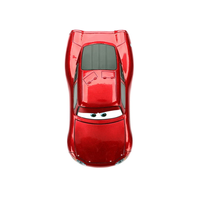 Cruising Lightning McQueen Red Metallic w/Extra Wheels Disney