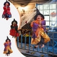 thumbnail image 2 of Lilixerw Halloween Hanging Witch,Flying Witches Broom,for Halloween Decor Haunted House Party, 2 of 6