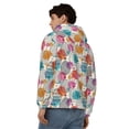 thumbnail image 4 of Kdxio Easter Egg Print Men Hoodies Casual Hoodies for Men with Zip Pockets Full Zip Long Sleeve Sweatshirt Sports Hooded Jacket-Medium, 4 of 5