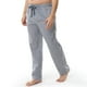thumbnail image 4 of Pantalón de pijama con estampado Fruit of the Loom Woven Sleep para hombre, color ébano a cuadros, 4 of 5