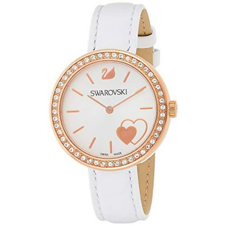 Swarovski Daytime White Heart Ladies Watch 5179367