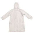 thumbnail image 4 of XIAONU Plush Hooded Robe for Women Long-Length Bathrobe Fall Winter Warm Comfort Homewear, 4 of 7
