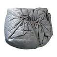 thumbnail image 2 of Funda para cochecito de bebé, impermeable, para exteriores, con bolsillo trasero, universal, cálida, para viajes, protección contra el polvo y, 2 of 8