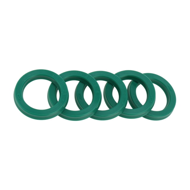 Anillo de Sello de Aceite Universal Labio UN Sello de Eje Rotativo 20x28x4mm Alta Presión TPU Verde 5 Pcs
