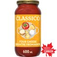 thumbnail image 1 of Classico Four Cheese Pasta Sauce, 600 mL Jar, 1 of 14