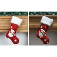 thumbnail image 6 of Xuniizn Christmas Stockings Bulk, Assorted Festive Xmas Stockings for Fireplace Mantel Decor, Traditional Holiday Ornaments, Christmas Decorations for Home, Cloth, Red, 6 of 7