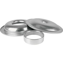 Allstar Performance LW 14in A/C Kit Plain No Element 1-1/2in Space