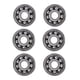 thumbnail image 2 of YUMILI 6pcs Rodamiento de bolas radial Rodamientos de bolas autoalineables de doble fila para motores de instrumentación(1301), 2 of 8