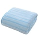 thumbnail image 5 of Toalla facial de polar a rayas de 70 x 30 cm | Toalla de baño suave, absorbente y de secado rápido | Tela gruesa que no suelta pelusa para hombres y mujeres | Ligera y duradera para viajes y uso, 5 of 6