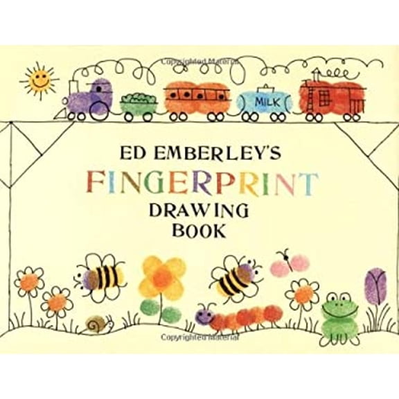 Pre-Owned Ed Emberley's Fingerprint Drawing Book (Hardcover) 0316236381 9780316236386
