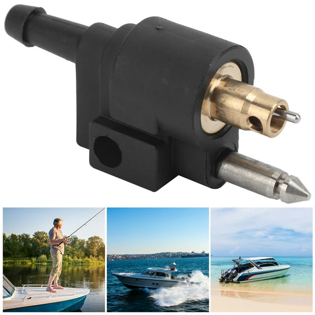 Henmomu Outboard Motor Fuel Line Connector Adapter Engine Fuel Hose