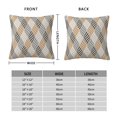 thumbnail image 6 of Wukai Geometric Premium Polyester Fleece Pillow Covers with Hidden Zipper Closure,Luxuriously Soft and Durable-26"x26", 6 of 7