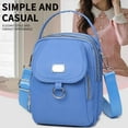 thumbnail image 3 of Nkmbld Sling Bag for Women, Waterproof Women Crossbody Bag, Multi Compartment Sling Bag Women Messenger Bag for Travel Sport Running Hiking, Orange, 3 of 8