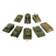 thumbnail image 2 of Kits de Modelos de Tanque 1/72 de 8 Piezas, Juegos de Rompecabezas, Simulación 4D, Ensamblaje DIY para Colección de Juguetes Educativos, Recuerdo, Exh Estilo B, 2 of 10