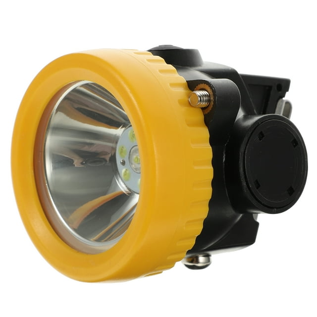 MasteelfCA Safety Mining Headlamp Clip-on Explosion Proof LED Lighting for Helmet US Plug